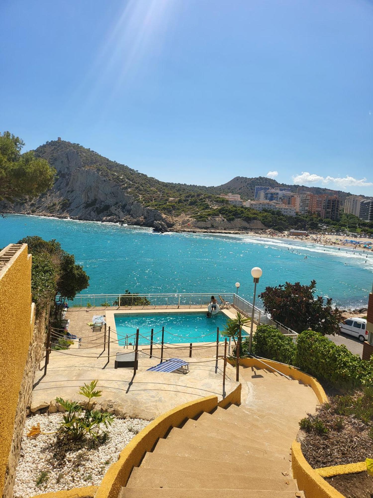 Europa Club Apartment, La Cala De Finestrat, Benidorm, Next To The Beach, Ground Floor, Air Cond Exterior photo